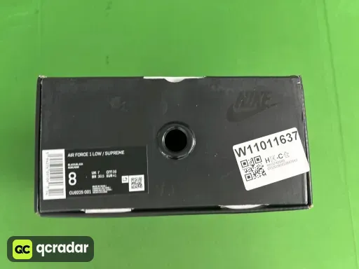 Supreme空军纯黑CU9225-001