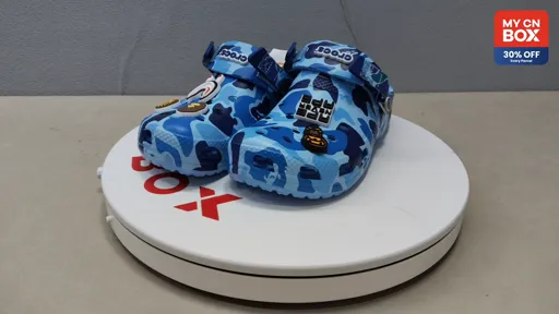 Camouflage Print Blue