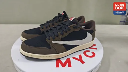 Travis Scott x Air Jordan 1 Low OG 'Black