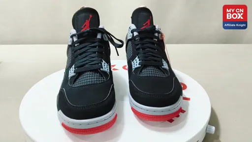 AJ4 Black Red 308497-060