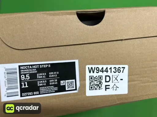 尺码:43