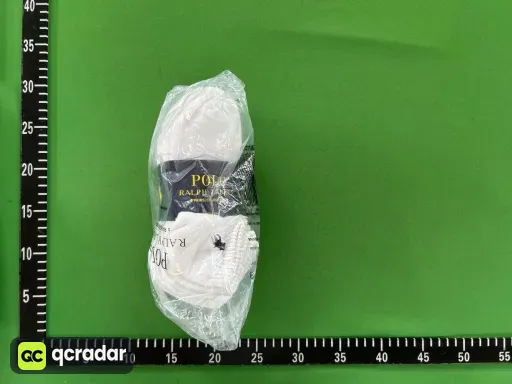 白色低筒6双装