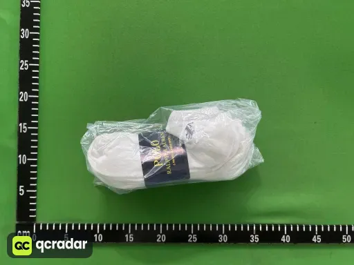 白色低筒6双装