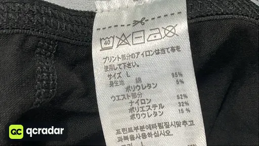 新CHRO 黑色经典小标黑色 short短款——SIZE: L