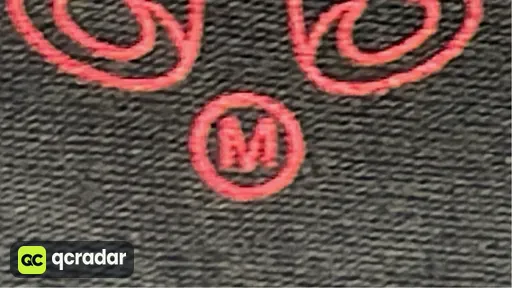 CHRO 黑红织带内裤 short短款——SIZE: M