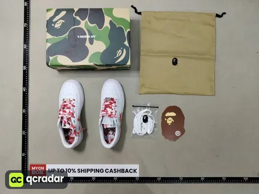 1H20191045 White Pink Camouflage