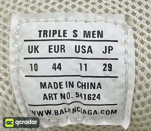 尺码:EU44