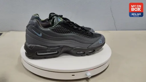 PE Edition Corteiz x Nike Air Max 95 Black Blue【FBB2709-002】