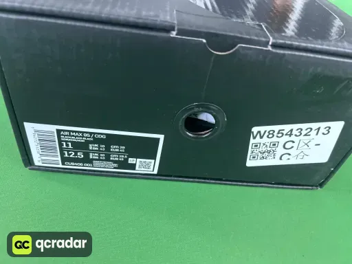 款式:Max 95 x CDG 纯黑CU8406-001