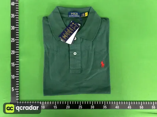墨绿红标