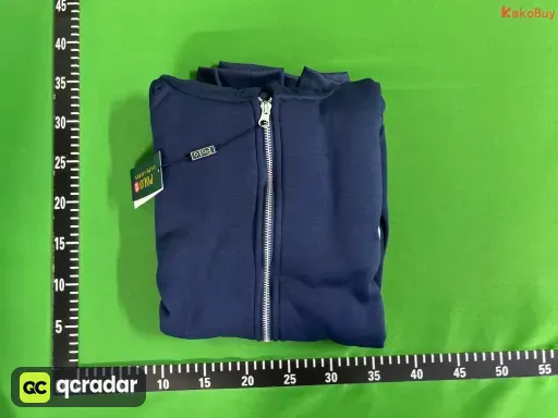 铁拉链藏青白标