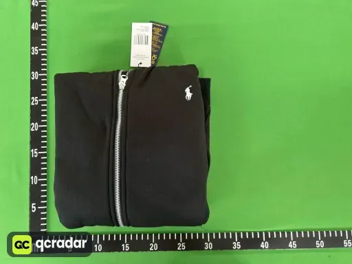 铁拉链黑色白标