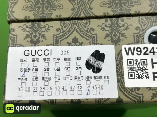 尺码:44