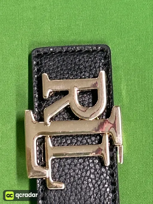1金扣+荔枝纹黑