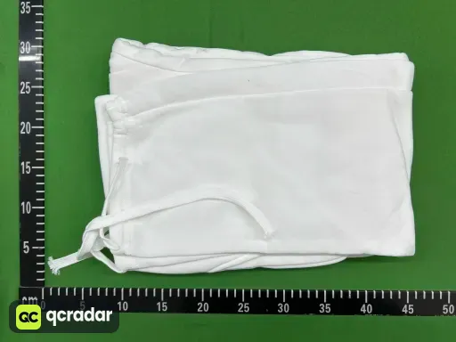 B8367脚口穿绳白色