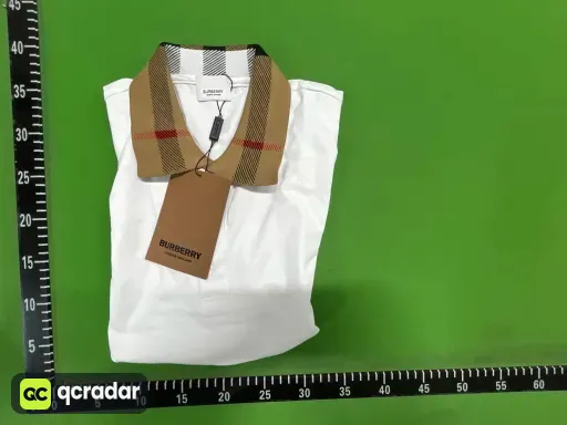 款式:Burberry-白色polo