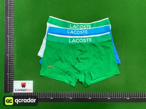 LACOSTE 白+蓝+绿 礼盒装