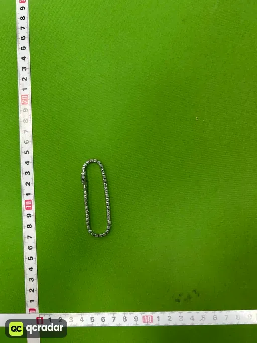 HB268 3mm排钻手链（白金色）【16cm】