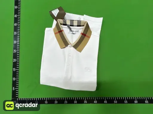 1-40:Burberry 白色polo