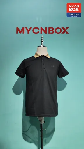 Burberry Black Polo Shirt