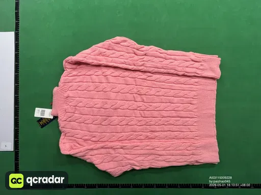 6009半拉链粉色