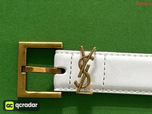 白色金扣3.0CM