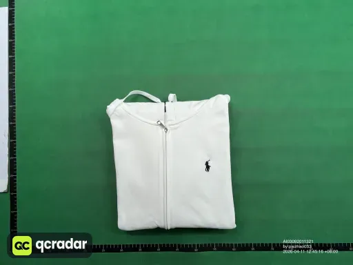 拉链白色黑标