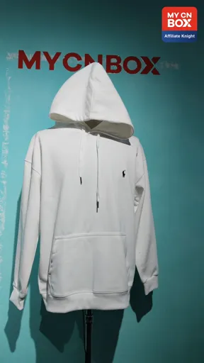 Pullover White Black Label