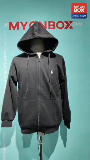 Zipper Black White Label