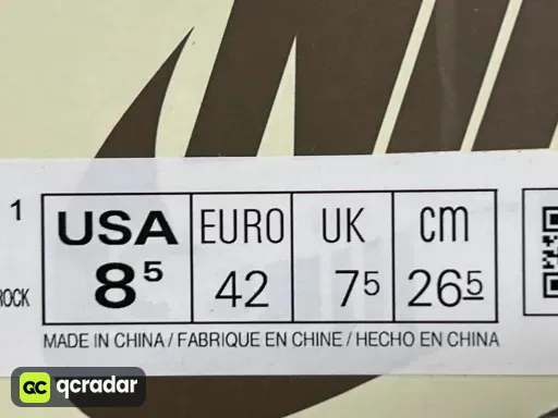 尺码:42