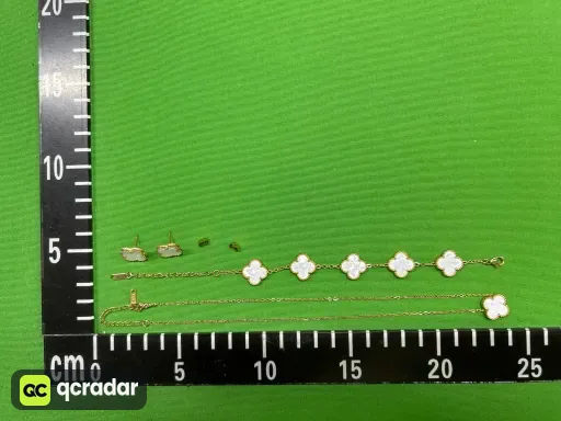 913-1三件套 1.5CM 白贝