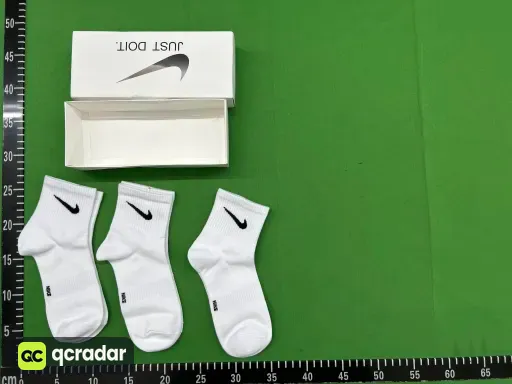 3 pairs 【all white 】