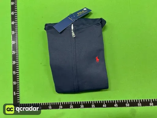 拉链款宝蓝红标