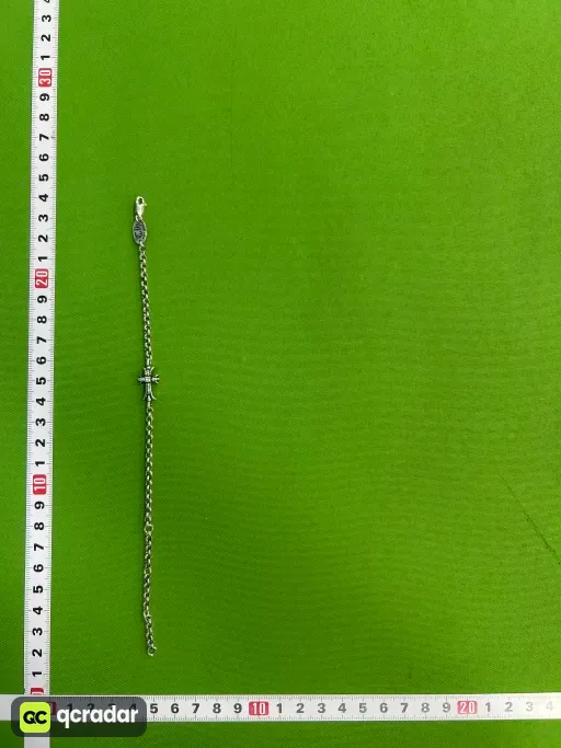 满钻十字架手链