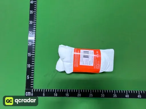 高筒毛巾底白