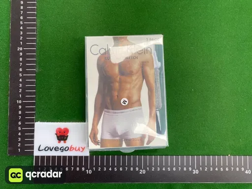CK黑+灰+白 3条装