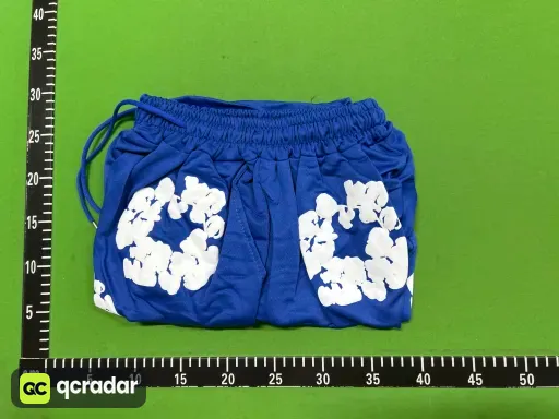 短裤 彩蓝色