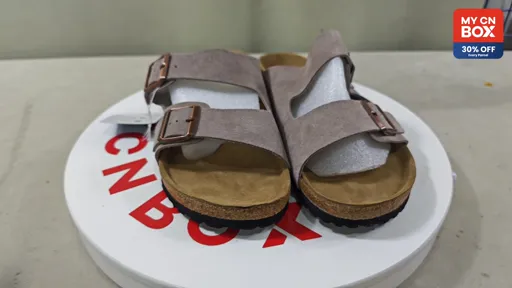 Two-Character Grey Suede