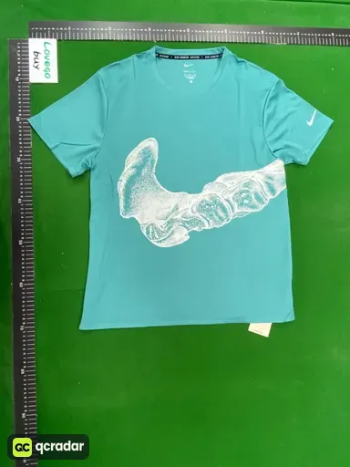 style: NK绿蓝短袖