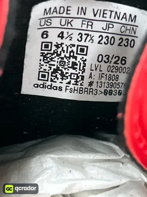 尺码:37.5