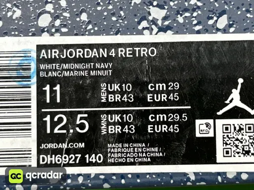 Midnight Navy DH6927-140
