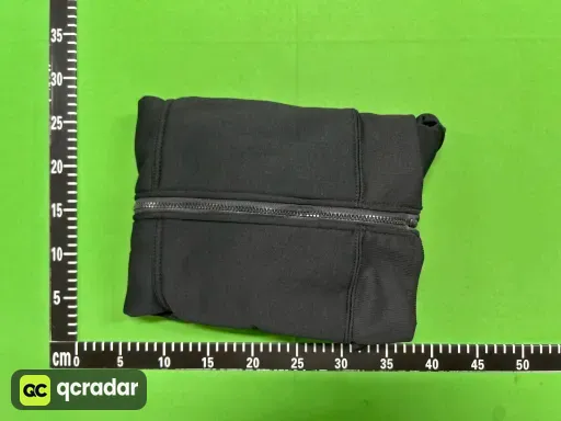 拉链黑色白标