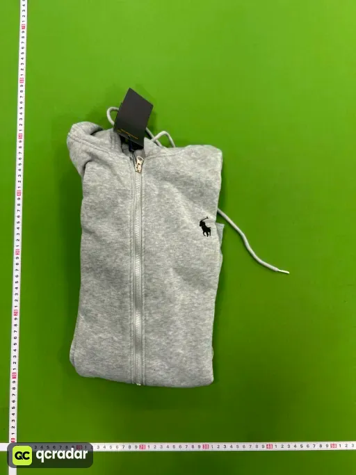 拉链灰色黑标