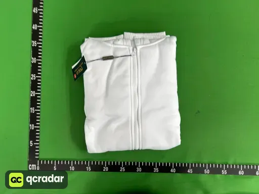拉链白色黑标