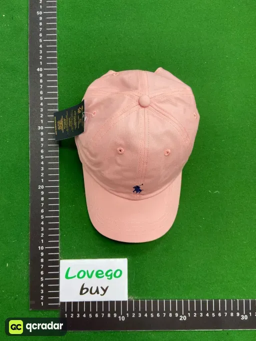 Pink blue label