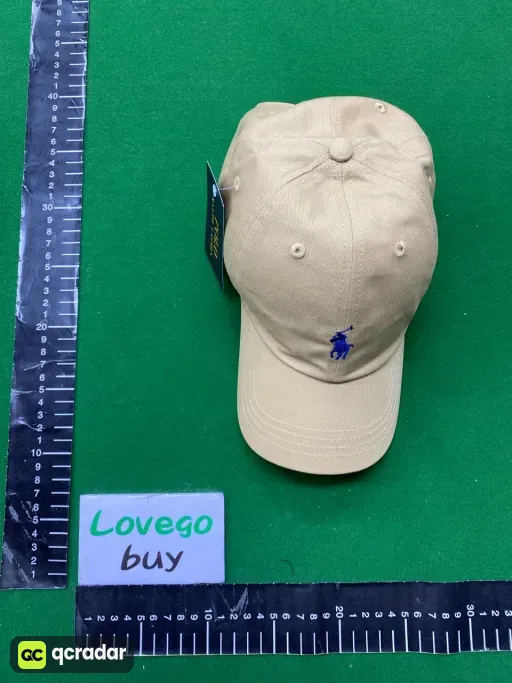 Dark khaki blue label