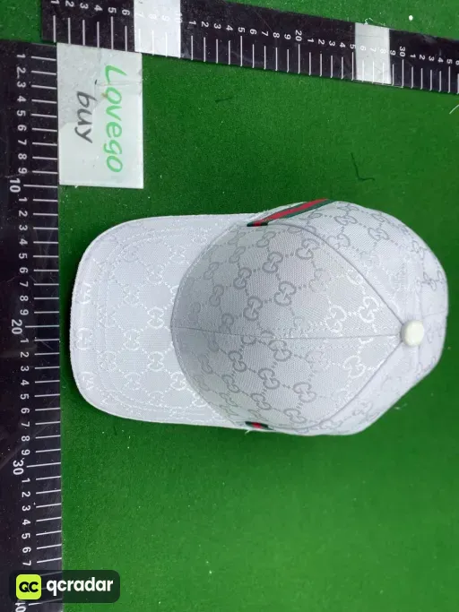 Small g leather top white