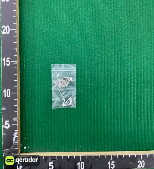 灵动蓝天鹅项链