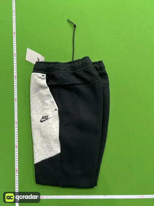 25黑灰拼裤子0959-011