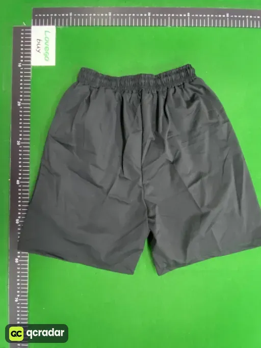 809 black and white shorts